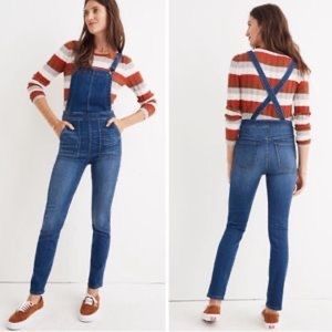 Madewel Skinny Overalls in Santiago Wash